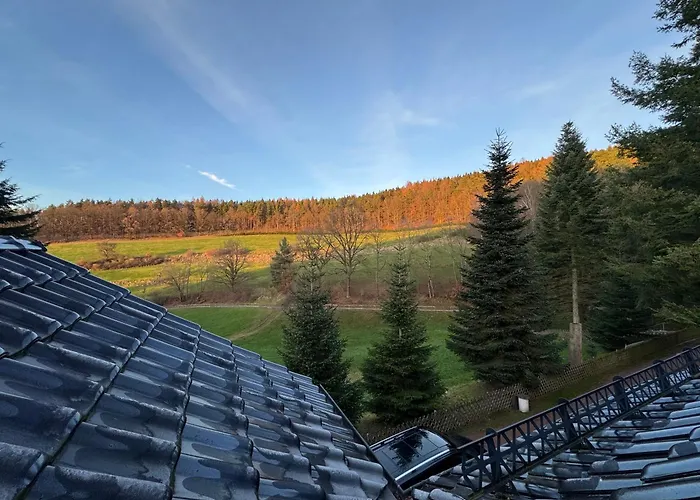 Entspannung Im Wald - Mit Schwimmbad 아파트