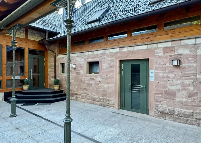 Entspannung Im Wald - Mit Schwimmbad 아파트 Hessles